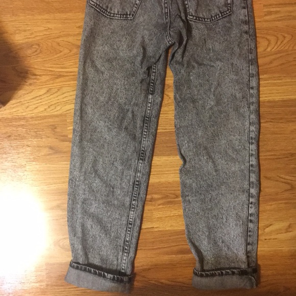 Brittania Vintage High Waisted Black Jeans - Picture 4 of 5